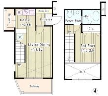 可染館   間取り