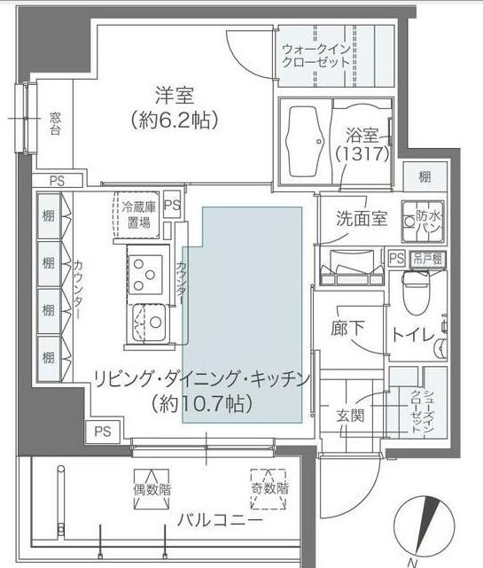 メゾンカルム本郷 間取り