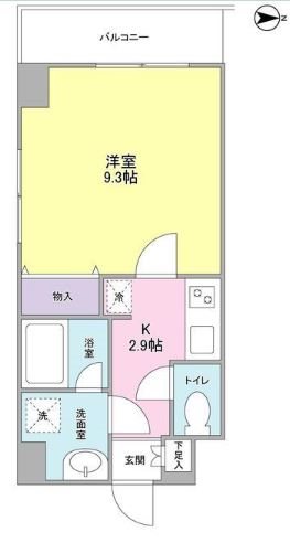 ヒルサイド御茶ノ水  間取り