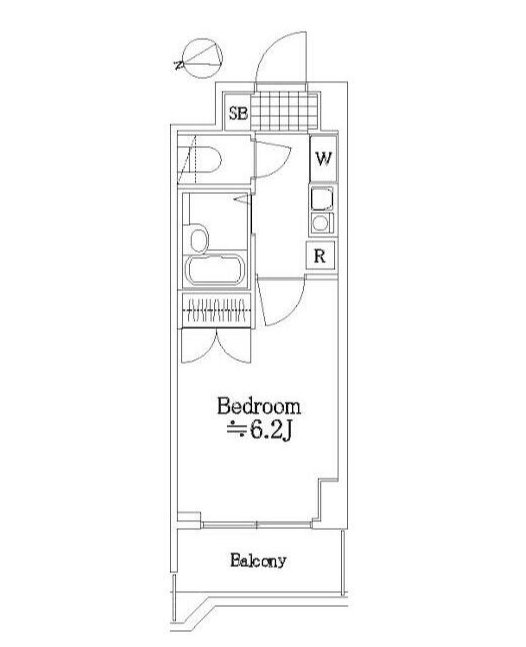 メインステージ早稲田 間取り