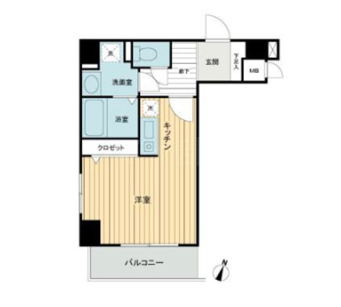 リヤド　カガヤ 304号室 間取り