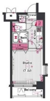 ガーラ市ヶ谷銀杏坂 間取り