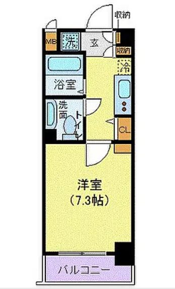 ステージグランデ市谷薬王寺 間取り