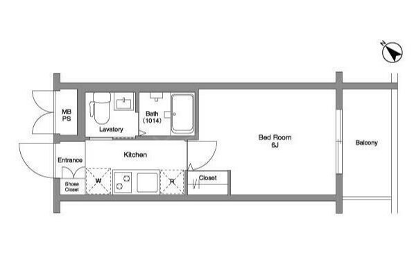 コンフォリア早稲田DEUX 間取り
