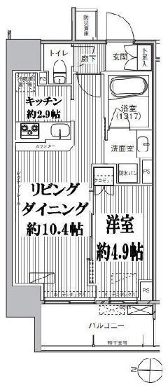 ヒューリックレジデンス新御茶ノ水 間取り