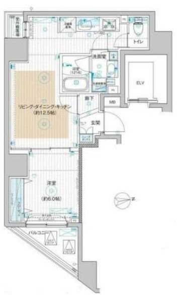 ブライズ東日本橋 間取り