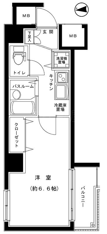グランフォース蔵前 間取り