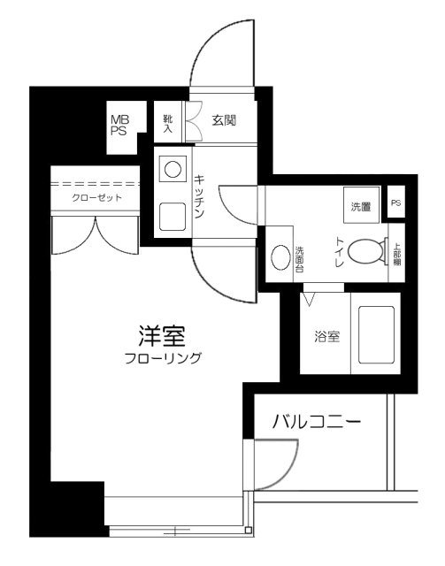 サンテミリオン茅場町リバーサイド   間取り