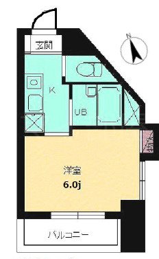 スカイコート文京本郷 間取り