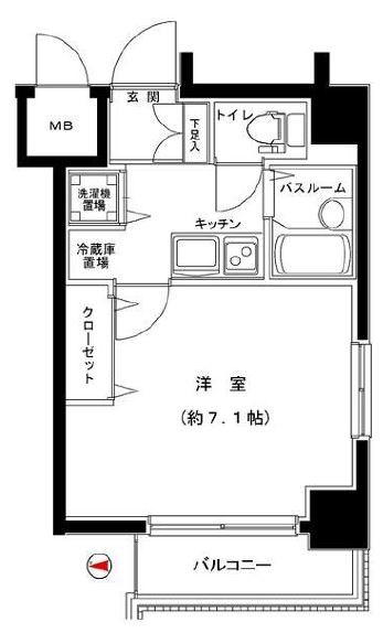 グランフォース蔵前 間取り