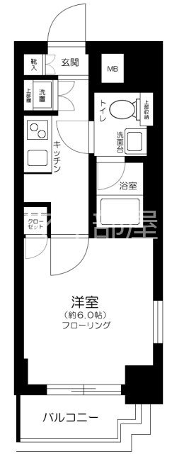 プレール・ドゥーク文京茗荷谷 間取り