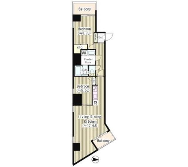 レジデンス本郷アコマ 間取り