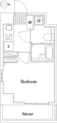 クレアシオン後楽園  間取り