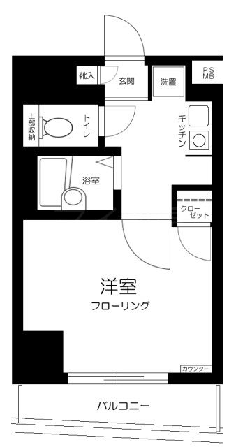 ヴェルステージ日本橋人形町  間取り