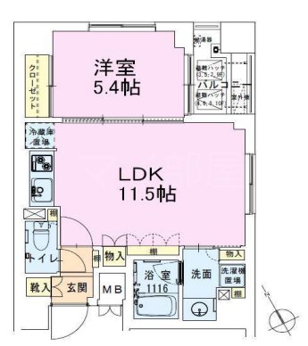 茅場町レジデンス壱番館 間取り