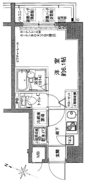 ドルチェ東京八重洲通り 間取り