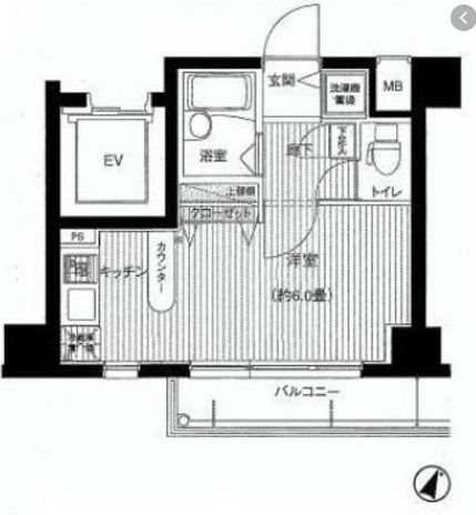 プレールドゥーク水天宮Ⅱ   間取り
