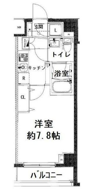 AXAS文京東大前 間取り