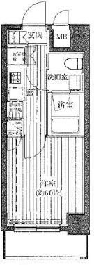 プレール・ドゥーク文京茗荷谷 間取り