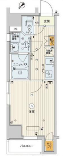 スカイコートパレス八丁堀 間取り