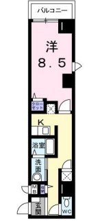 フレスクーラ神楽坂 間取り