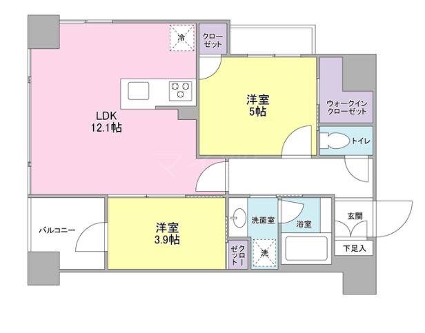 ルピナスコート 間取り