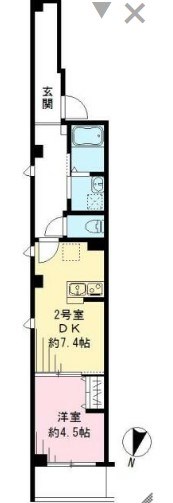 ラシーネ天神下   間取り