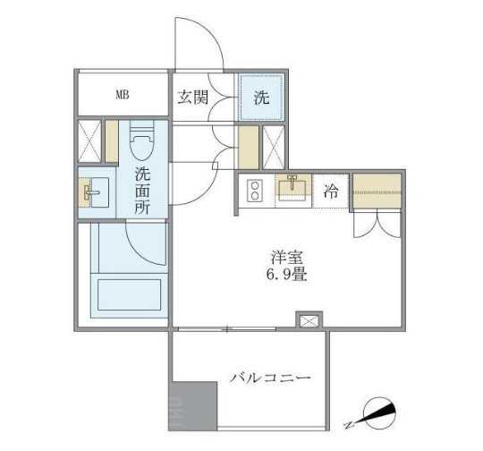 Brillia ist 銀座東 間取り