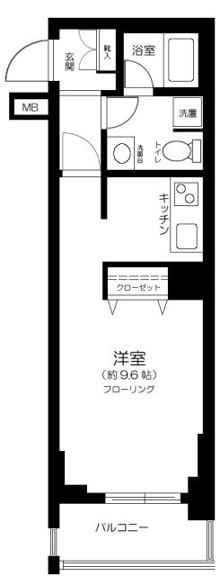 ルミエール東神田 間取り