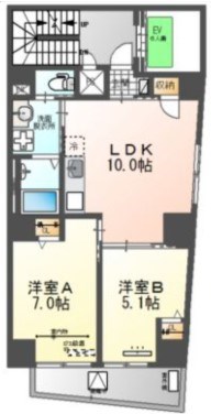 カーサグランデ日本橋小網町 間取り