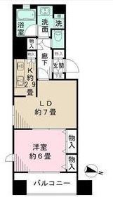 パークウェル秋葉原    503号室 間取り