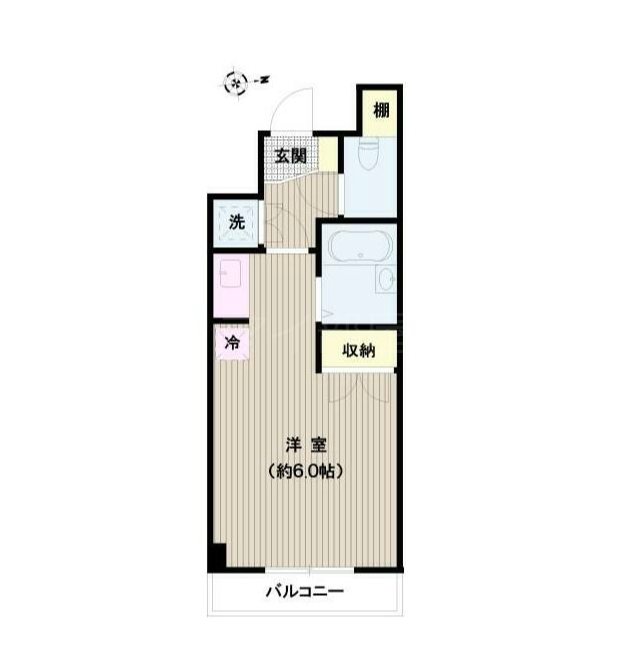 ドミール小石川 302号室 間取り