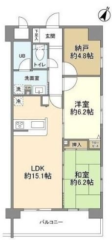 ルミエール東神田  203号室 間取り