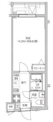 LUMEED飯田橋 間取り