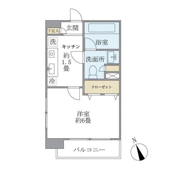 エコロジー白山レジデンス 間取り
