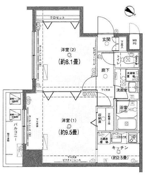 ヴェルト日本橋シティ  304号室 間取り