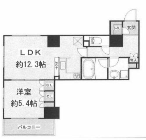 グランスイート日本橋人形町 間取り