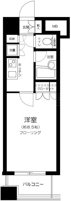 エクセレント浅草橋 間取り