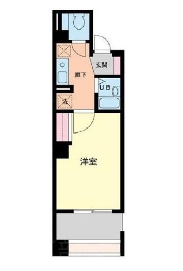 グランディール元町  202号室 間取り