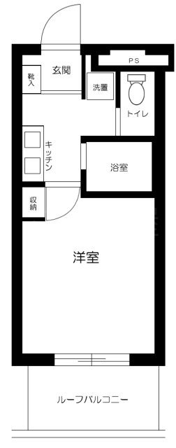 スカイコート文京白山 間取り