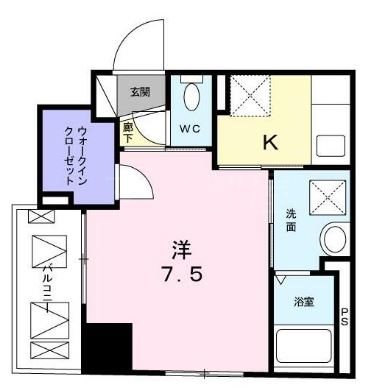 ISLA VISTA日本橋 間取り