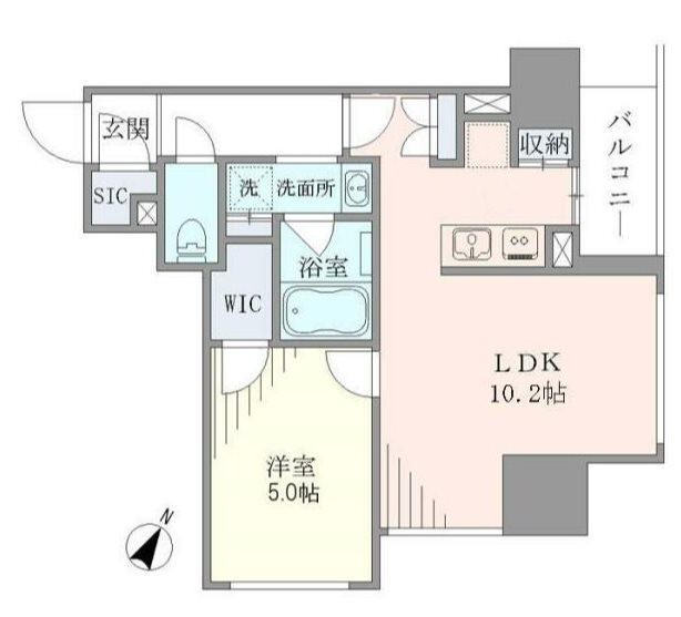プランドール水天宮  間取り