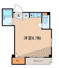 ディアコート日本橋   間取り