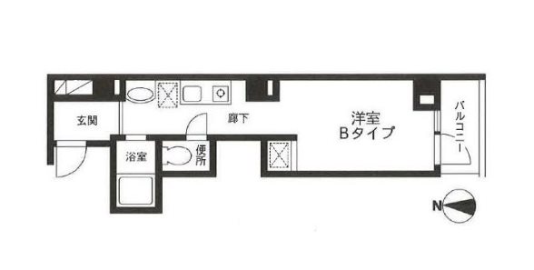 エグゼ日本橋 間取り