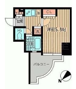 ヴィーダ日本橋EAST  間取り
