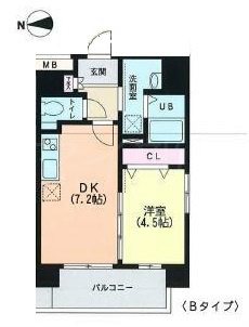 フィーカ牛込柳町 間取り