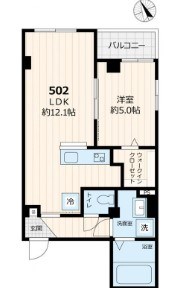 ユシマKWD７ 間取り