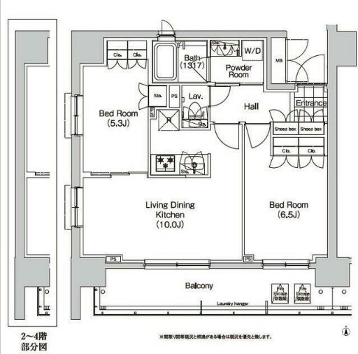 コンフォリア秋葉原イースト  間取り