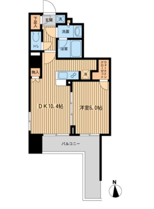 ファインアドレス新御徒町 間取り