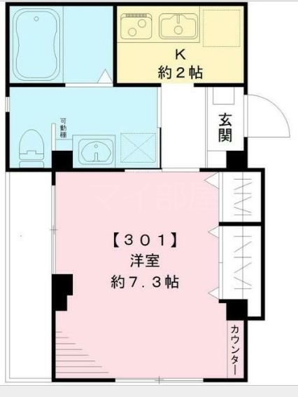 ラシーネテラス文京千駄木 間取り